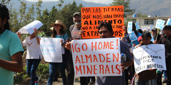 “Go Home Almaden Minerals”